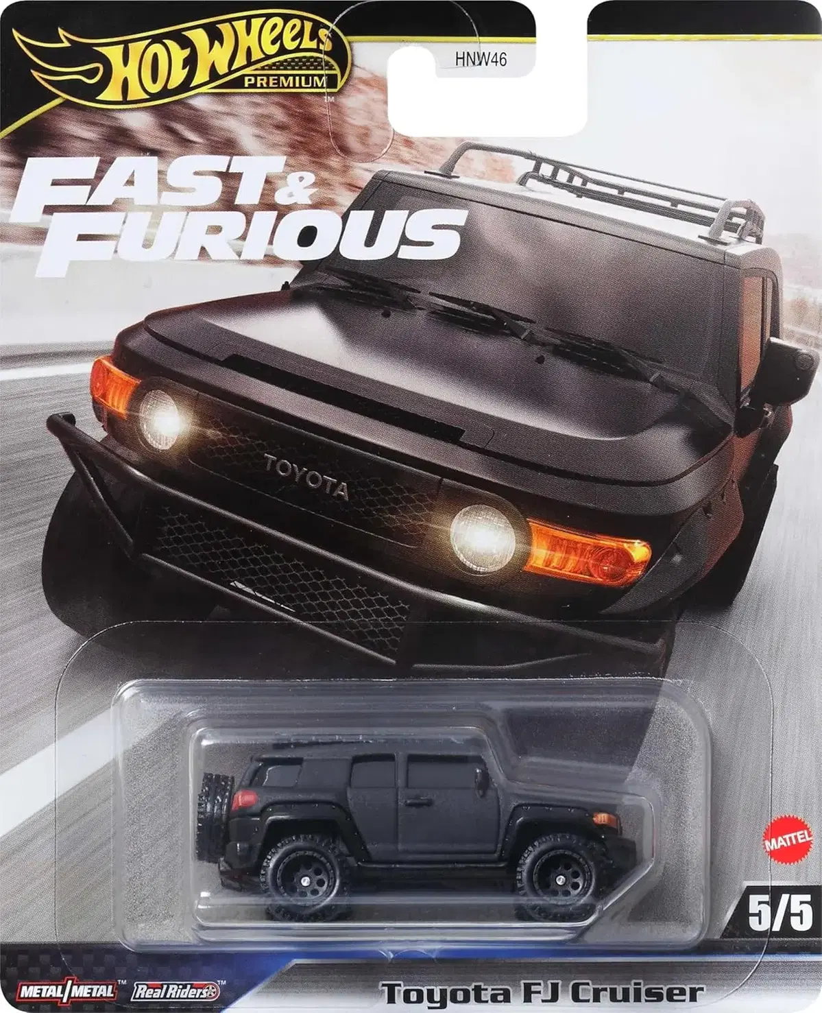 1:64 Hot Wheels Premium Toyota FJ Cruiser