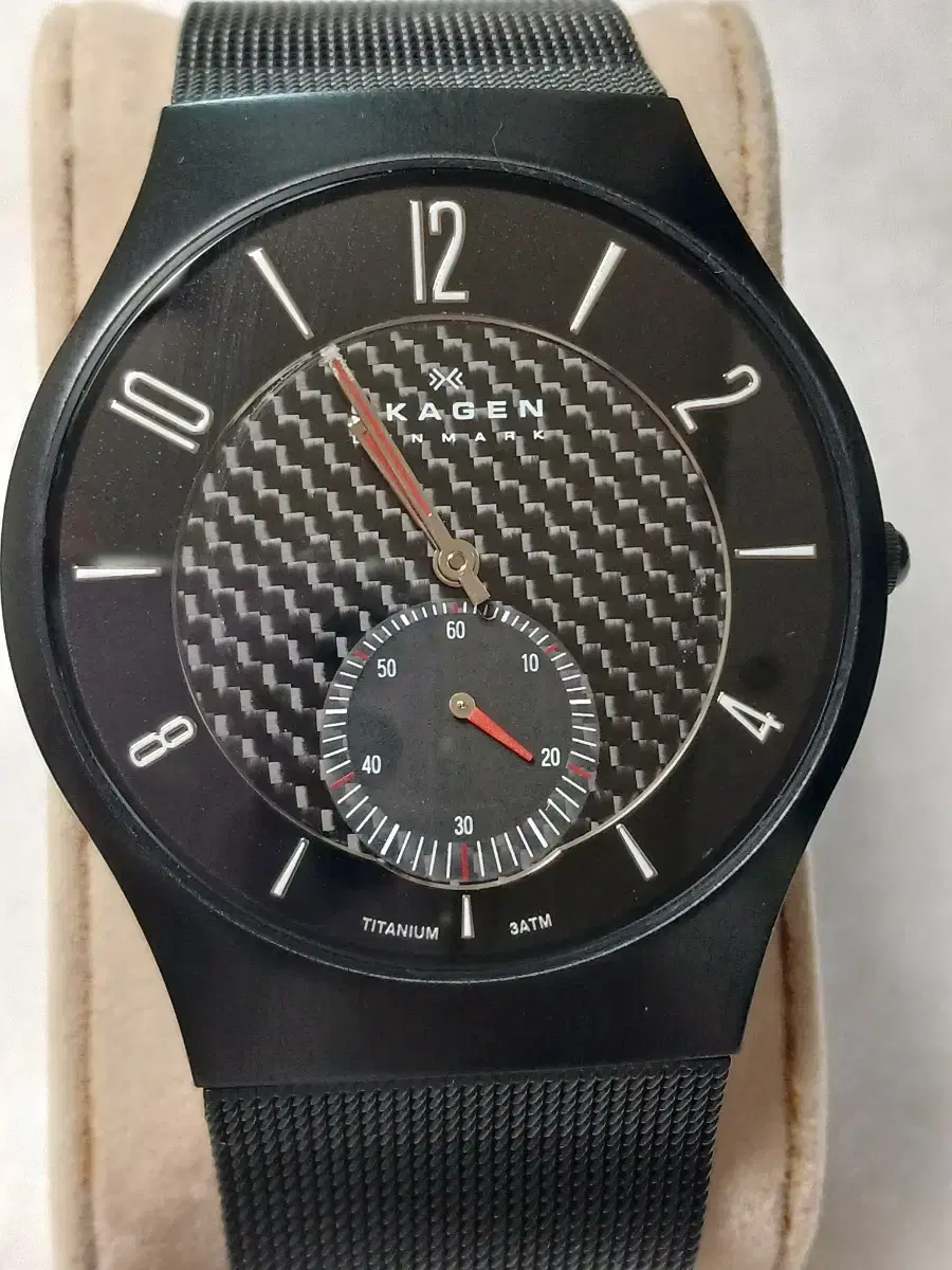 스카겐(SKAGEN)805XLTBB티타늄.덴마크시계