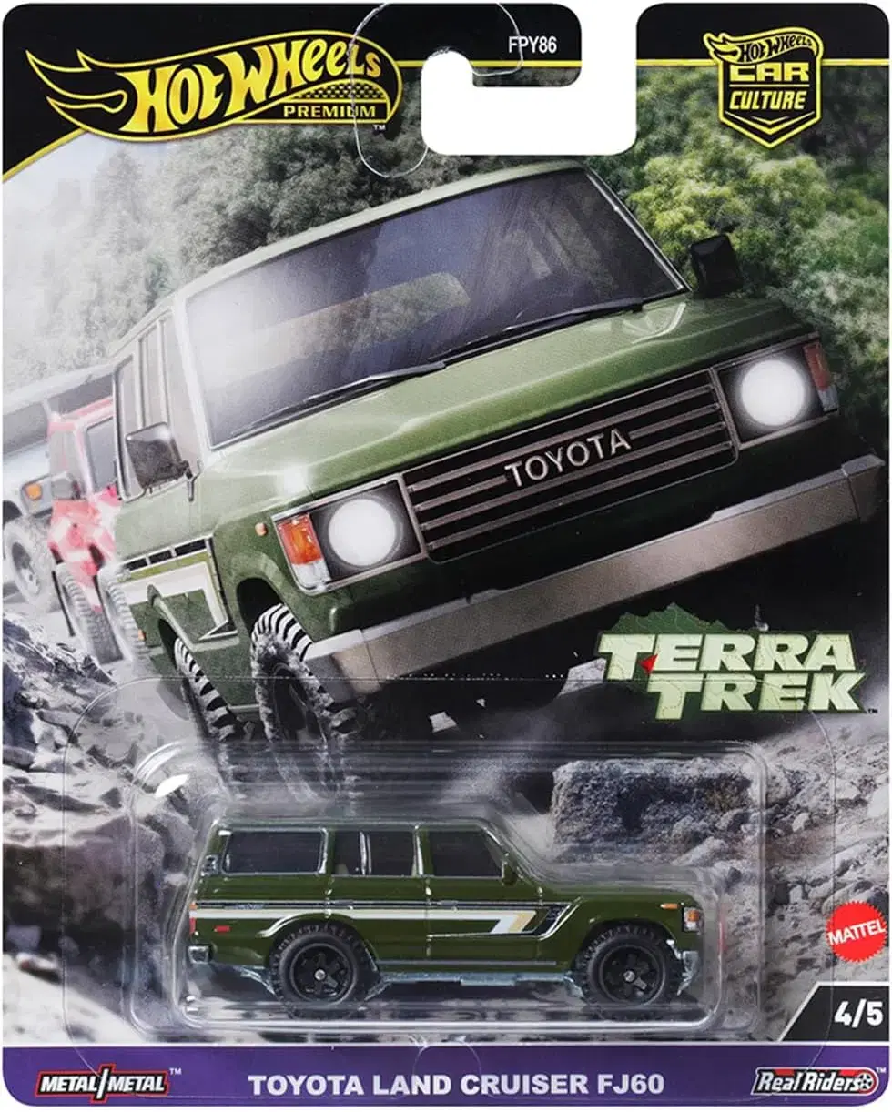 1:64 Hot Wheels Premium Toyota Land Cruiser FJ60