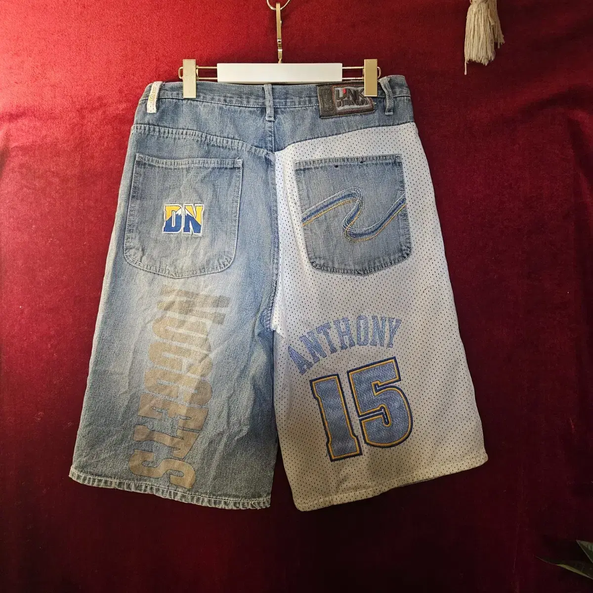 NBA 00's Limited Y2K Bermuda Denim Pants 32size