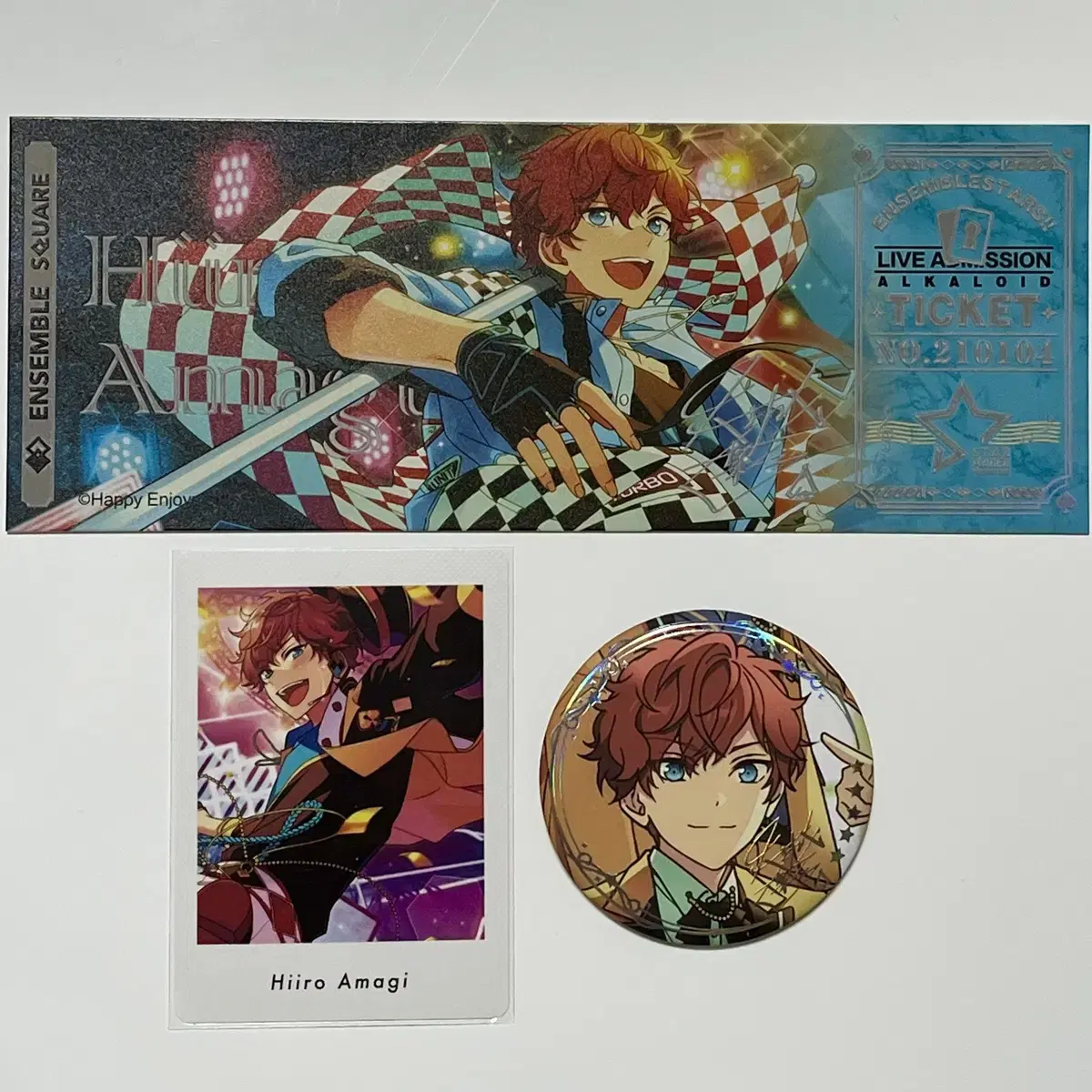 Angsta Hiiro Live Ticket Normal Pashotsu 5th Anniversary Can Badge WTS