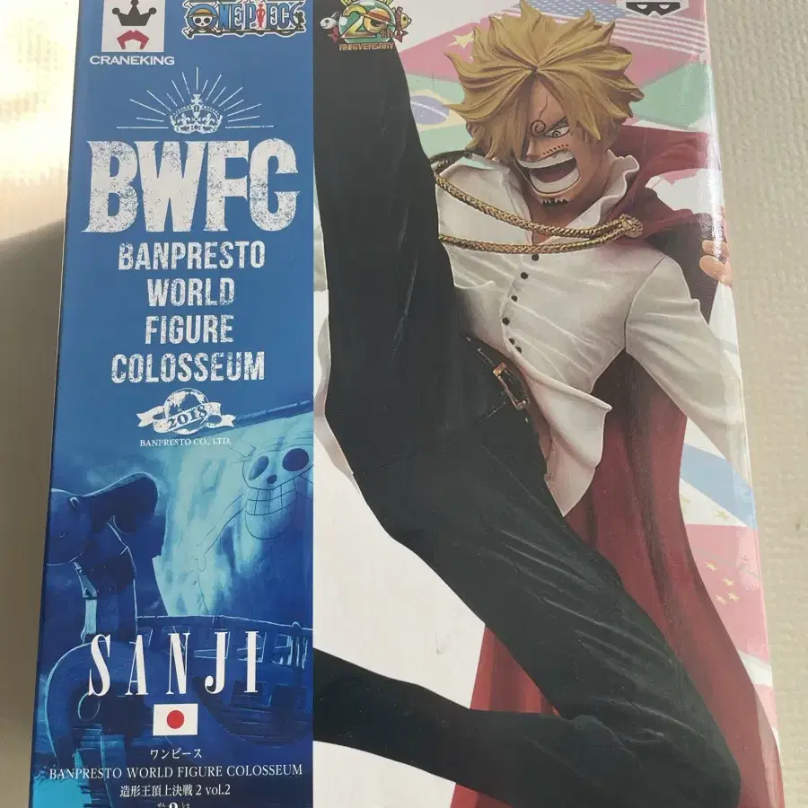 원피스 피규어 새제품 BWFC SANJI