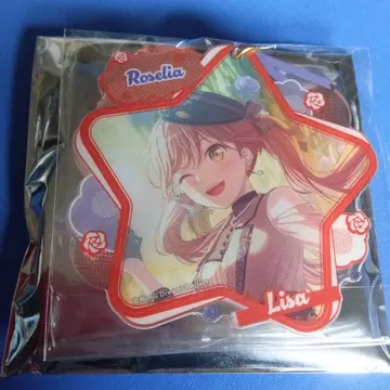 뱅드림 로프트 별 모양 아크릴 키링 Roselia Imai Lisa