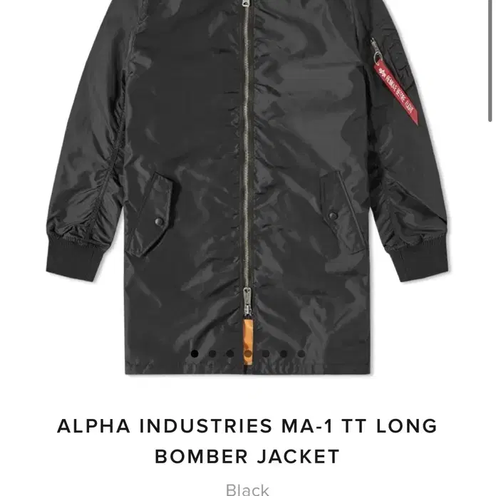 Alpha Industries 알파인더스트리 롱 자켓 (M)