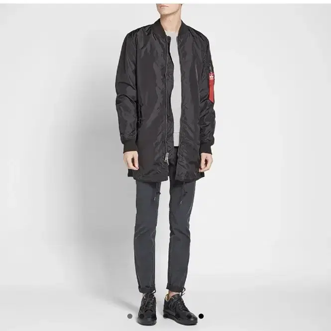 Alpha Industries 알파인더스트리 롱 자켓 (M)