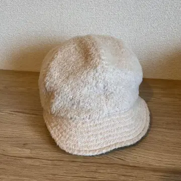 MATURE HA. MATCHUHA 보아 캡 울 알파카 혼방