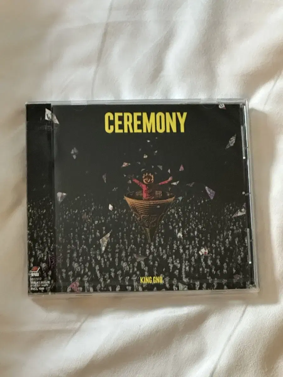 킹누 3집 세레모니 ceremony CD 통상반 미개봉