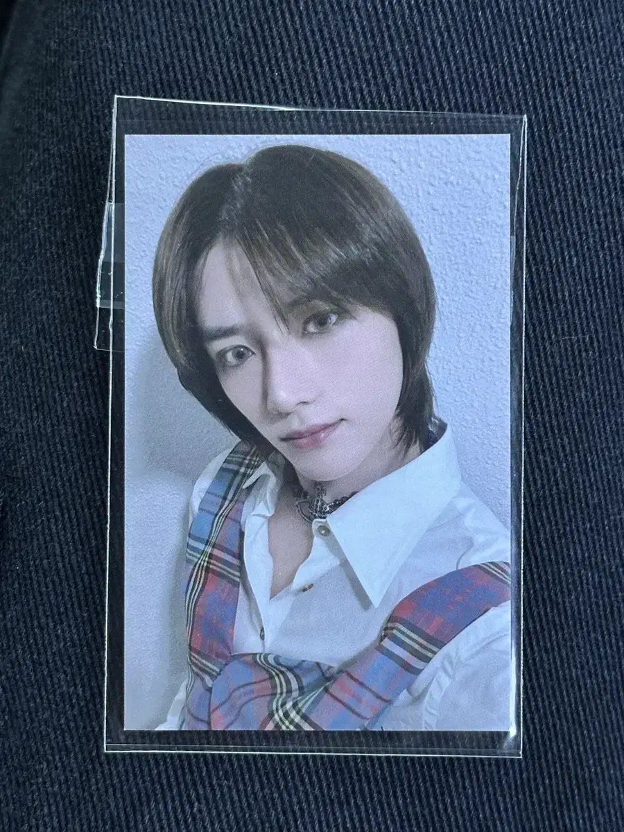 txt beomgyu sumikon ankon mozon photocard