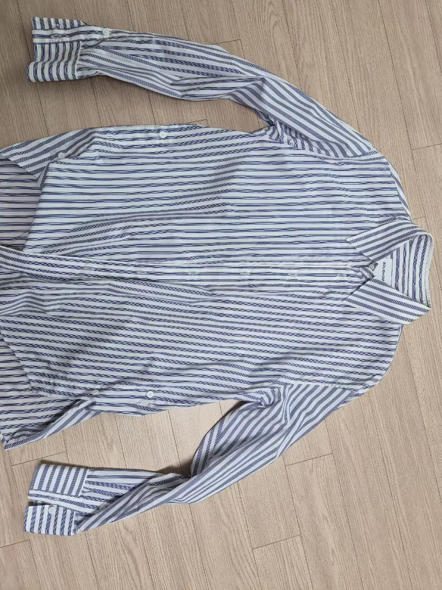 Solid Homme striped shirt size 48 sells