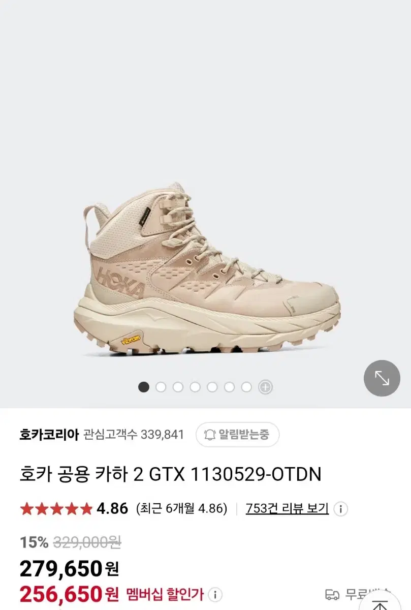 호카 카하 2. GTX 등산화