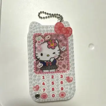 산리오 커스텀 아크릴 참 유리병 키티