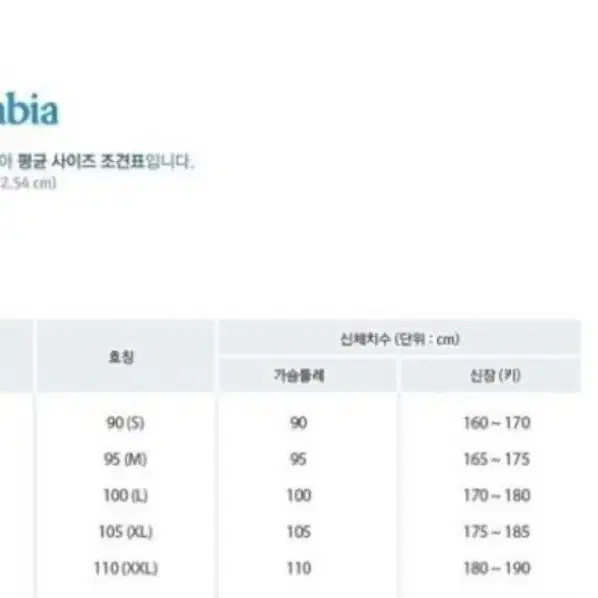 정품 콜롬비아 양면 리버시블 방수자켓 바람막이