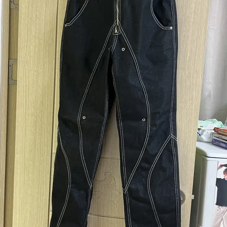 51퍼센트 TUNNEL LINING TROUSER (DENIM) 스몰 S