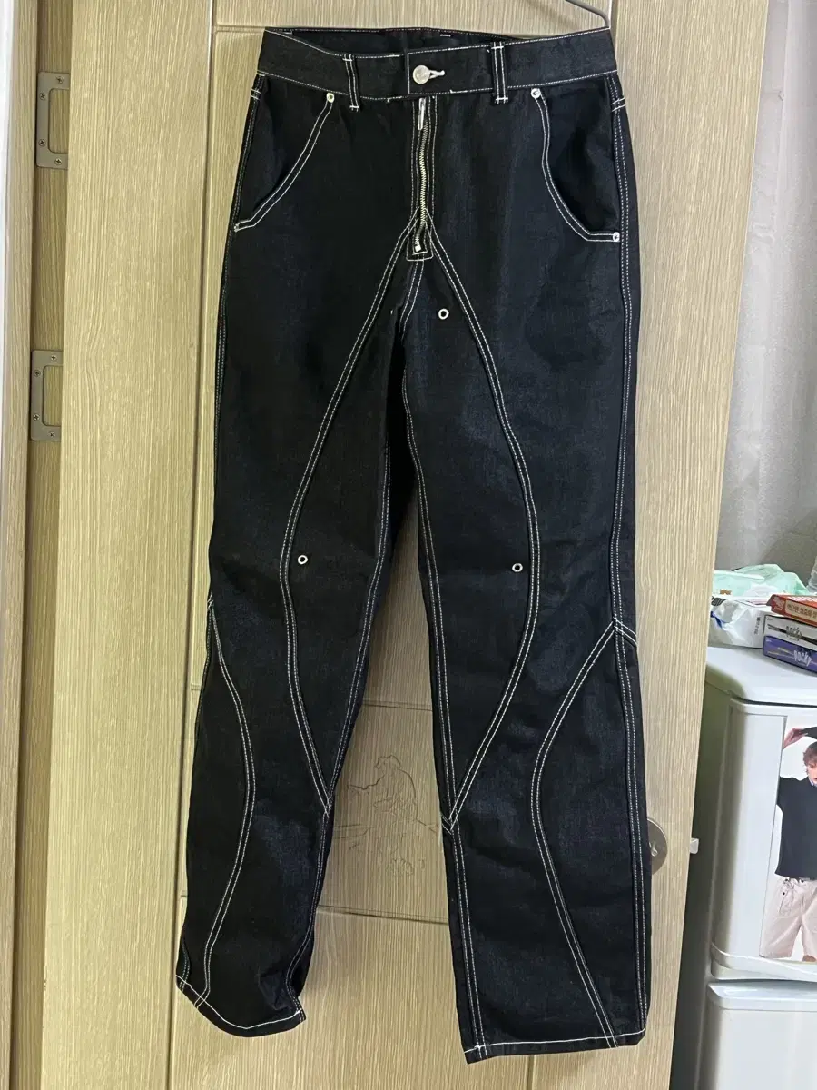 51퍼센트 TUNNEL LINING TROUSER (DENIM) 스몰 S