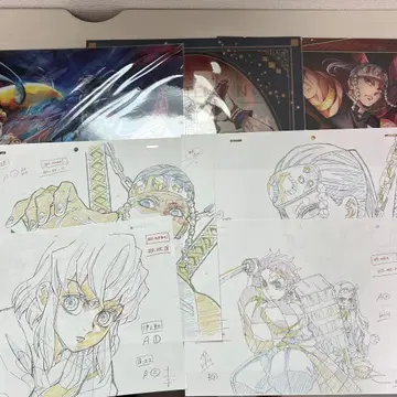 우즈이 텐겐 미니 클리어 포스터 귀멸의 칼날 원화 혜택 ufotable
