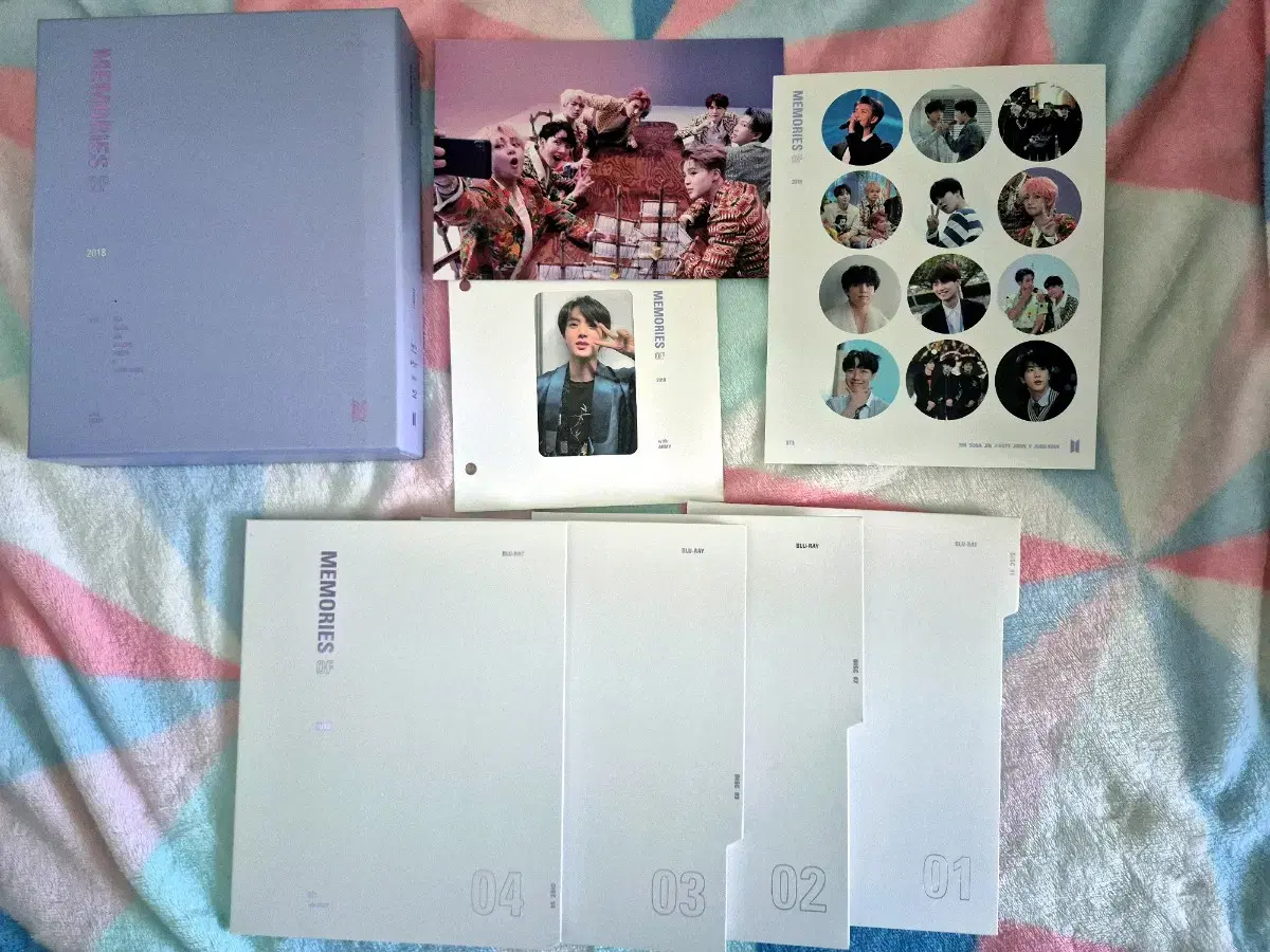 2018 Memories bangtan blu-ray