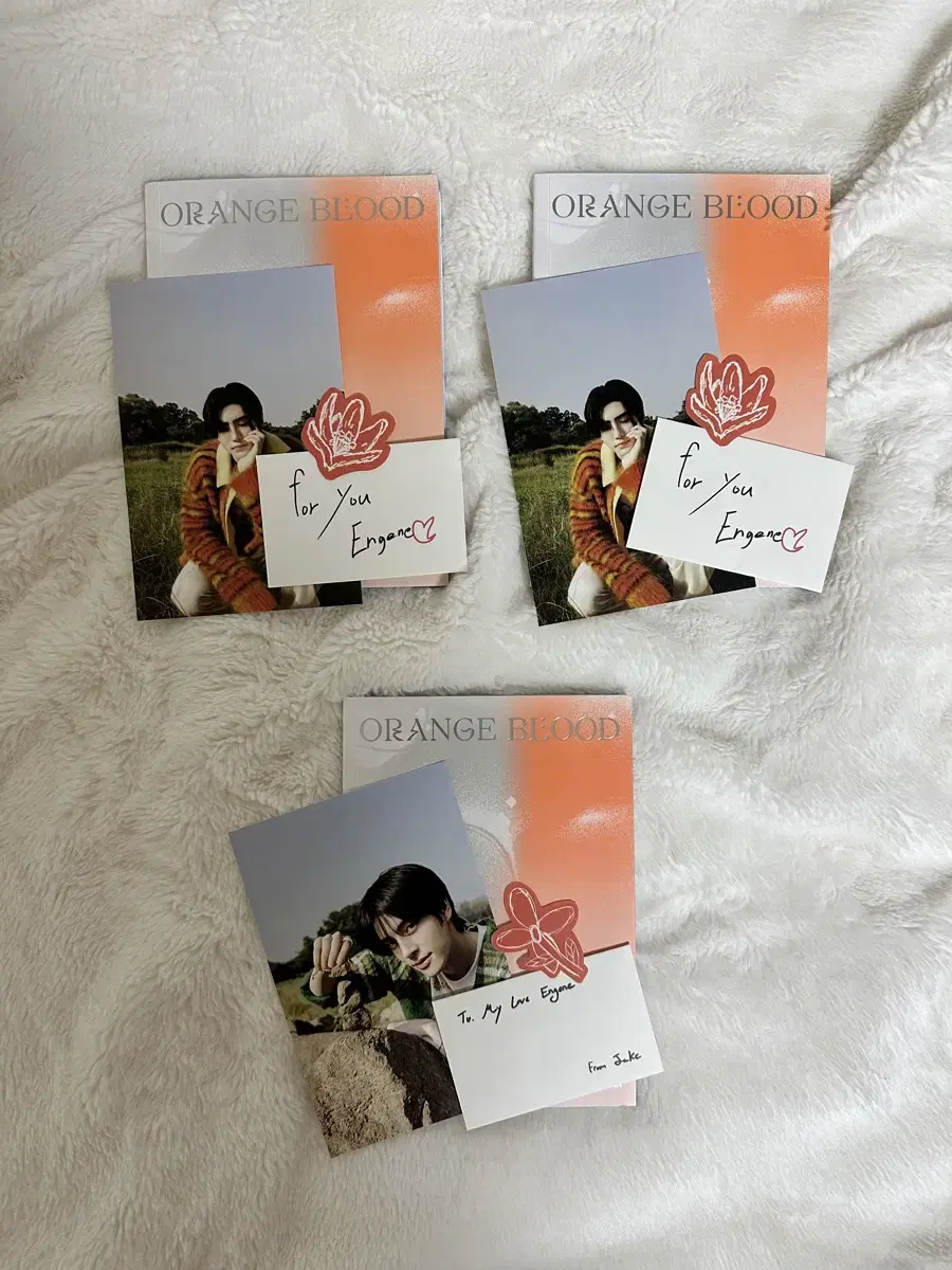 ENHYPEN ORANGE BLOOD Orange Blood sunghoon jake Engine Vahn Album