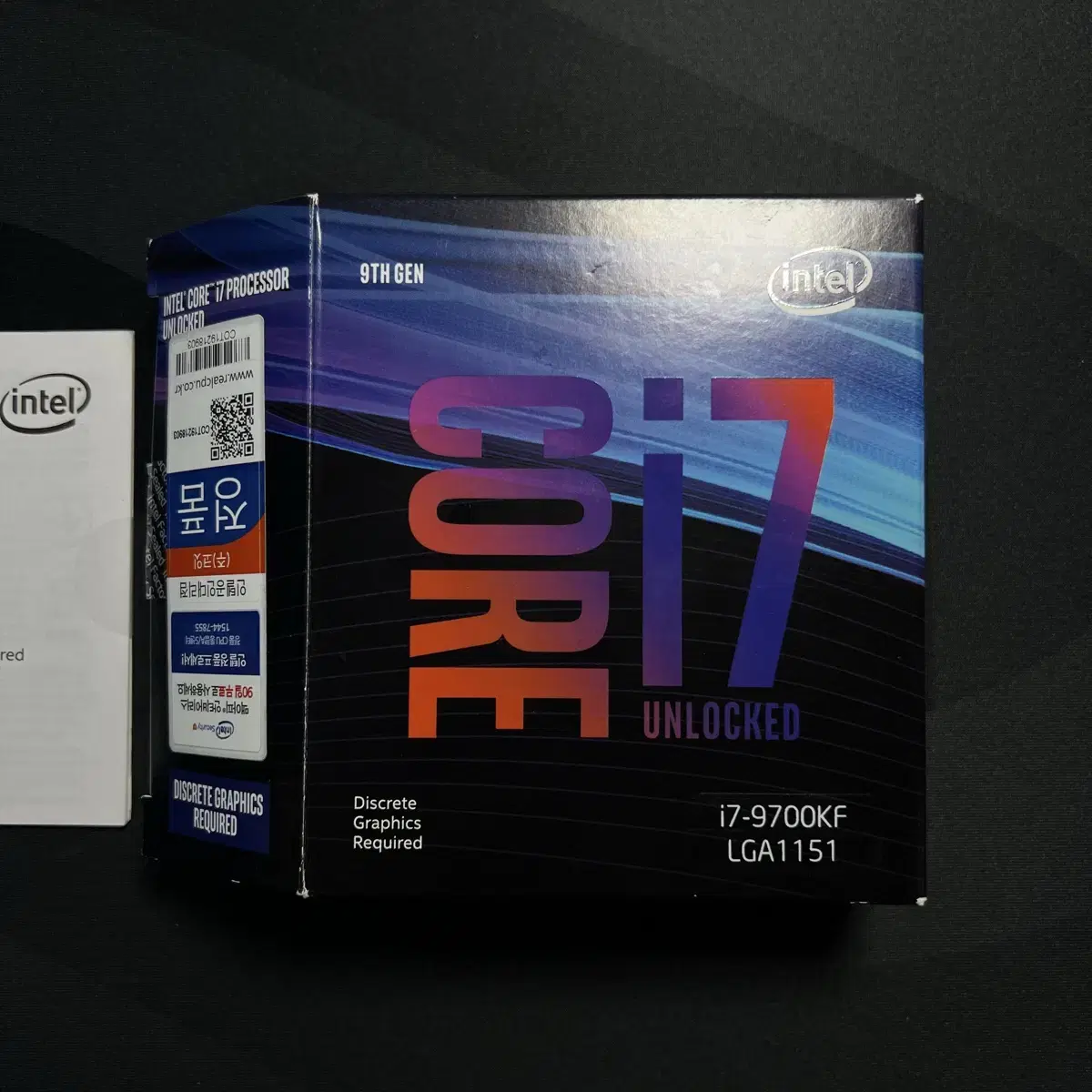 I7-9700kf CPU