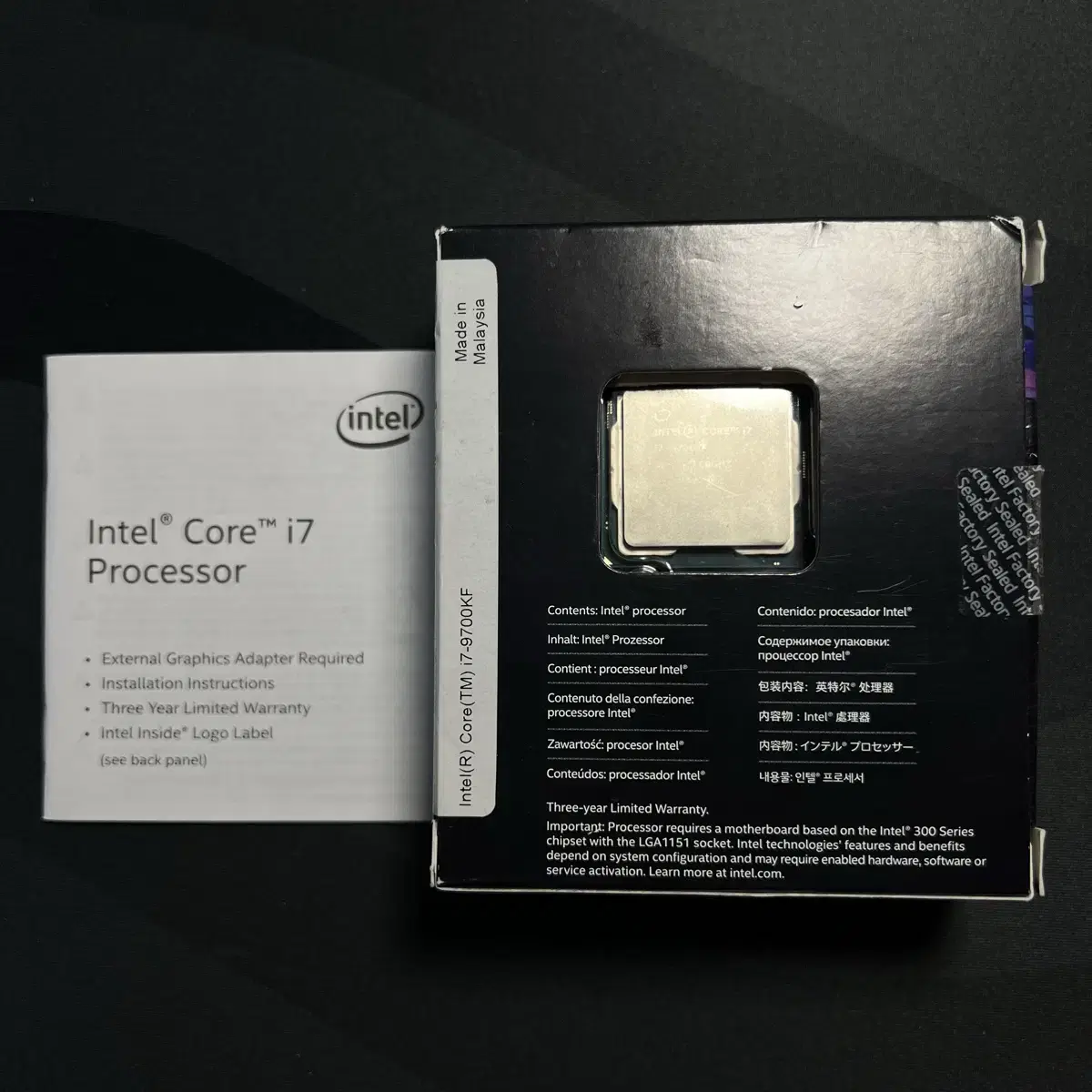 I7-9700kf CPU