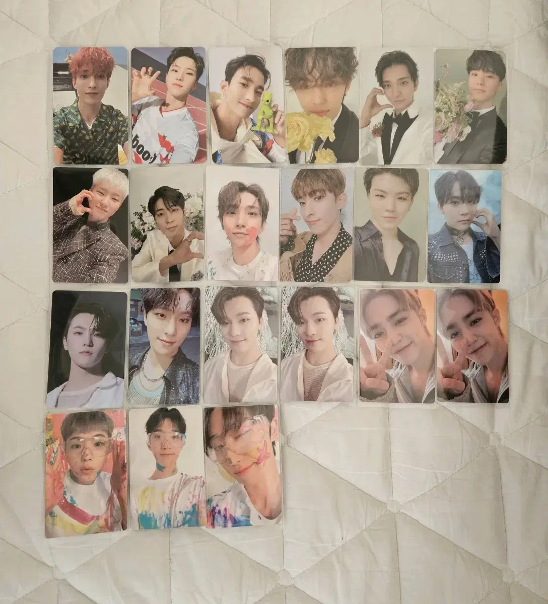 bulk)seventeen photocard sell dk hoshi seungchul joshua wonwoo woozi