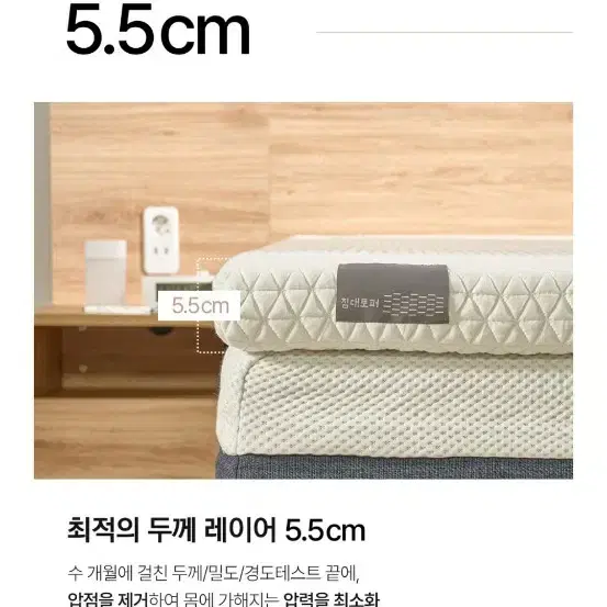 수면 메모리폼 토퍼 퀸