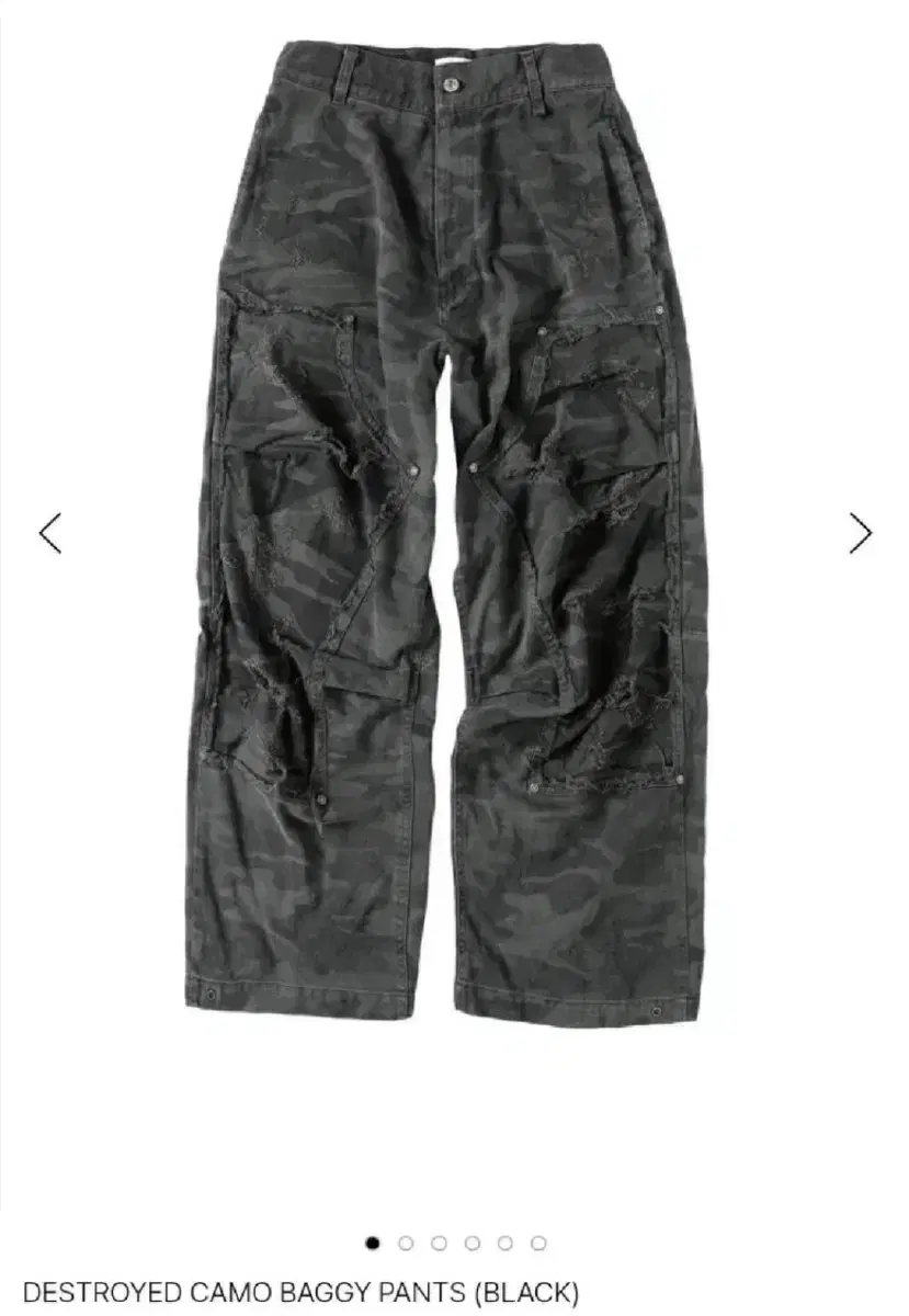 [L] ETCE Camo Exhaust Pants Black sells