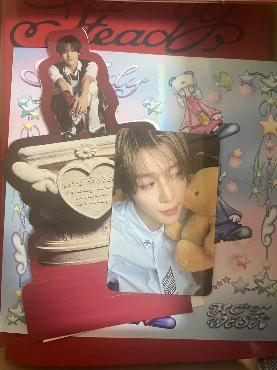 Steady album photocard poster wts - riku sion