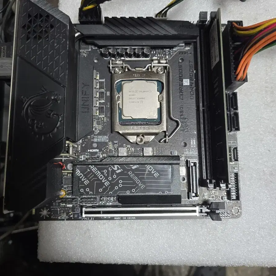 msi itx z590i 유니파이보드