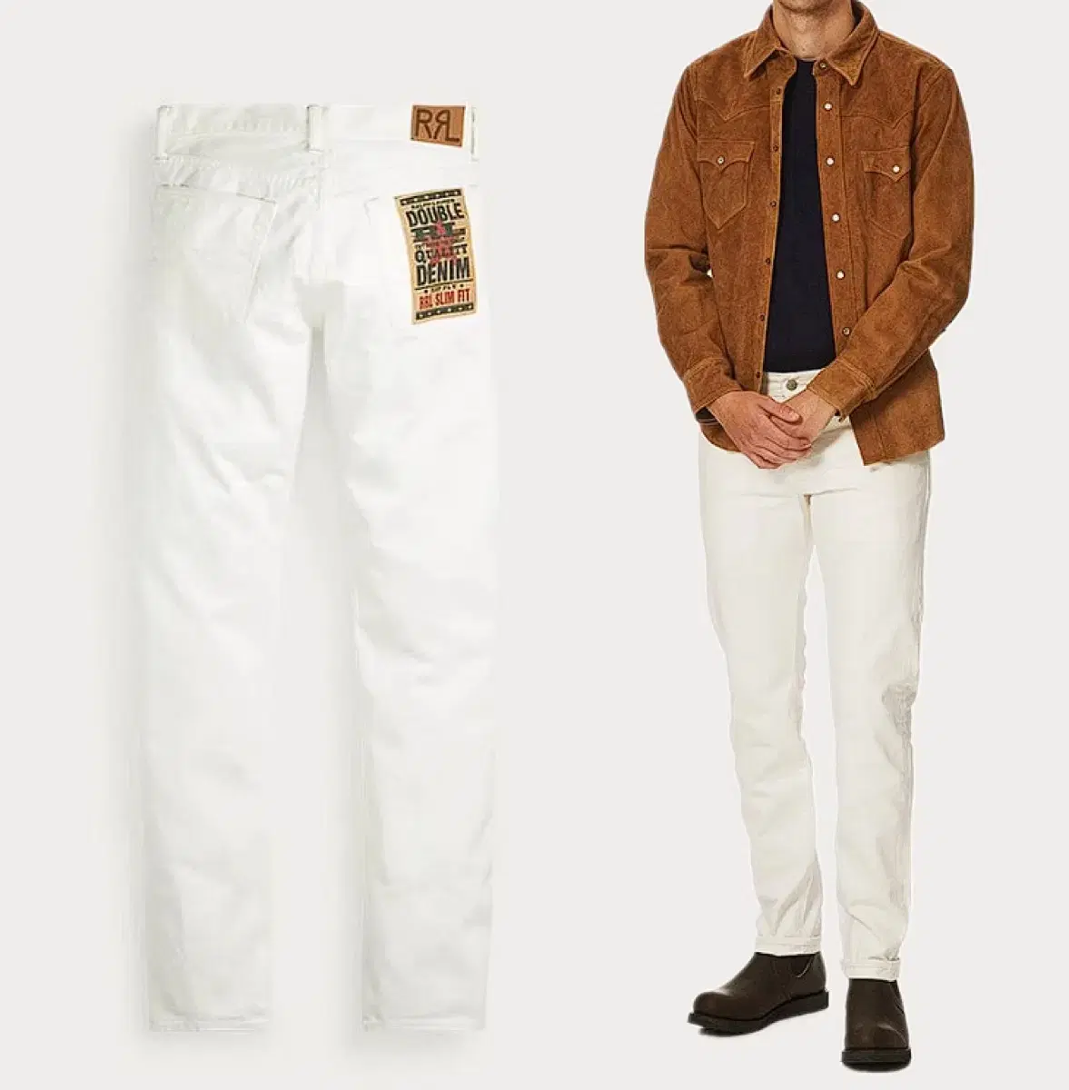 Rrl White Denim(33)