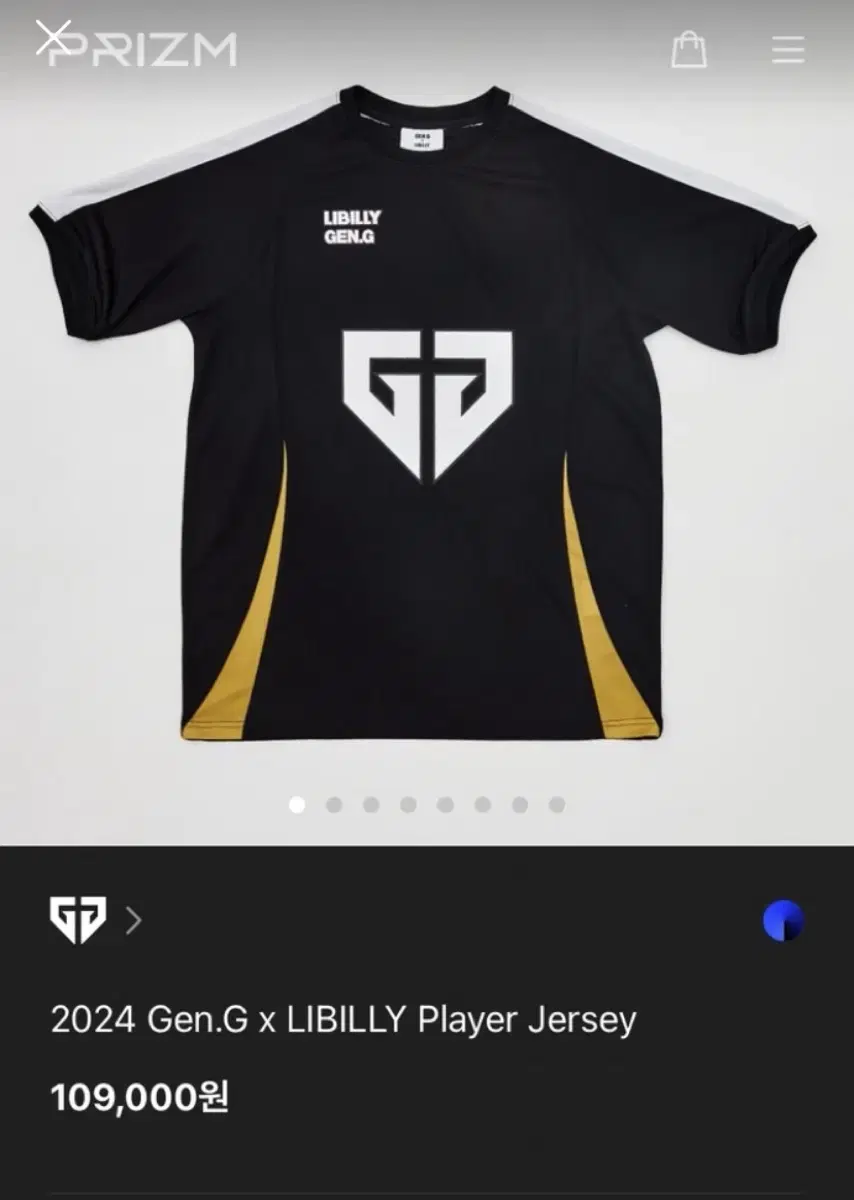 2024 LCK Gen.G X Libilly Jersey 2XL