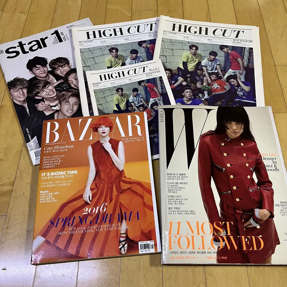 ikon ikon pictorial starwon high cut bazaar wwb u magazine