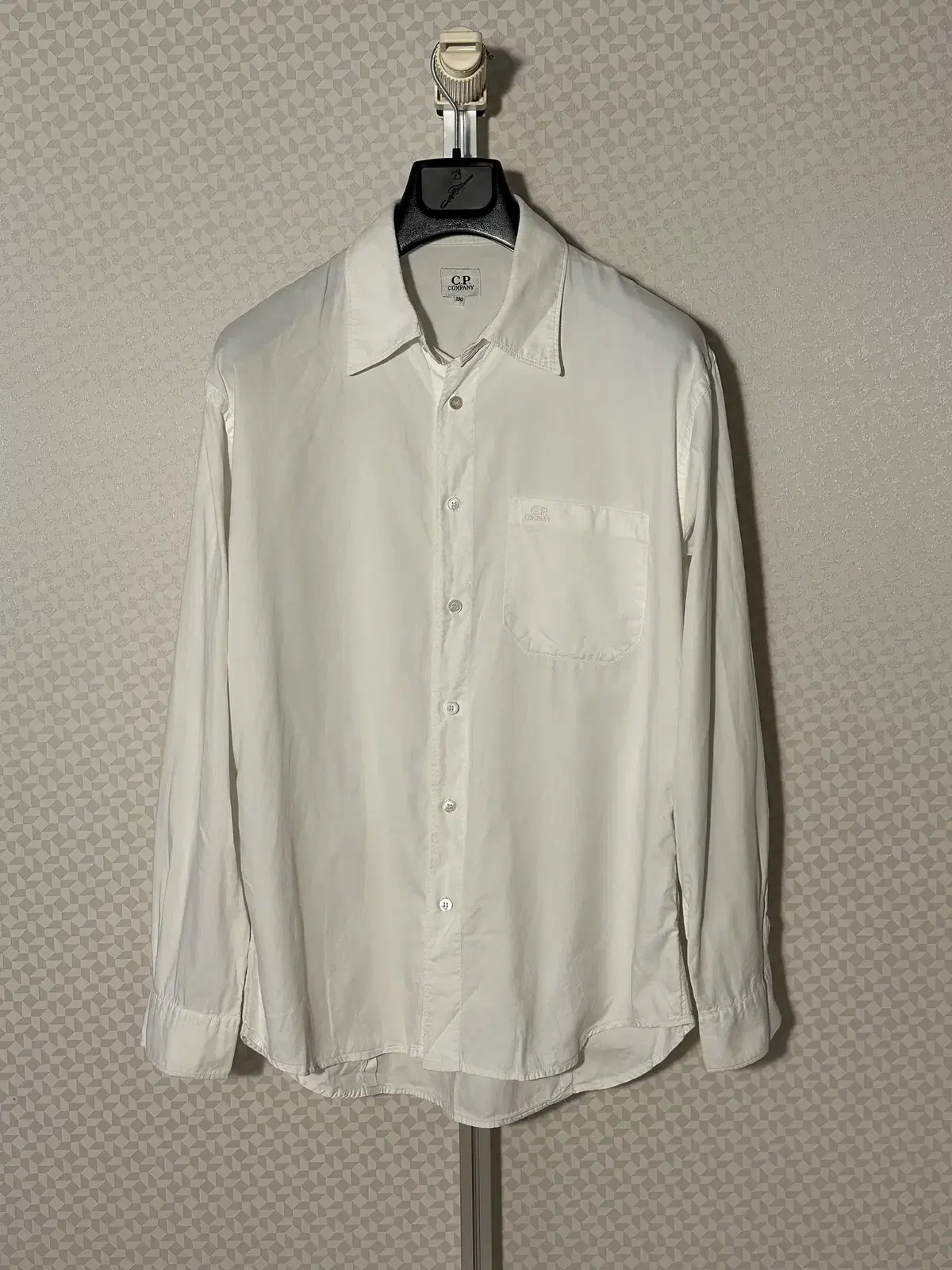 CP Company White Cotton Shirt