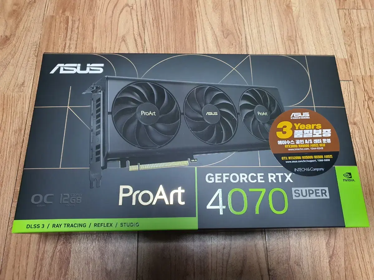 ASUS PROART 4070SUPER 미개봉