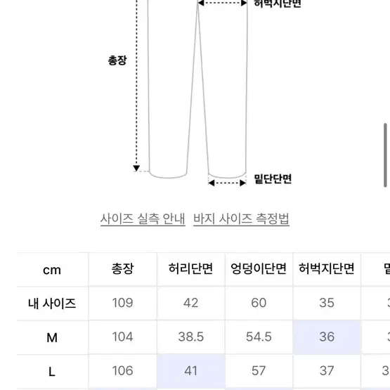 바스틱 컷오프 부츠컷 데님팬츠