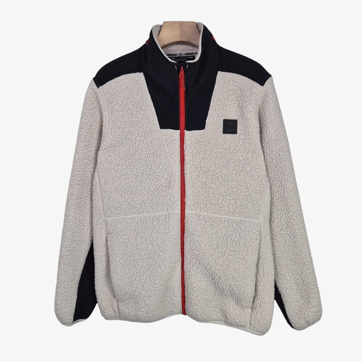 [105-110] Under Armour Ivory Fleece Jacket