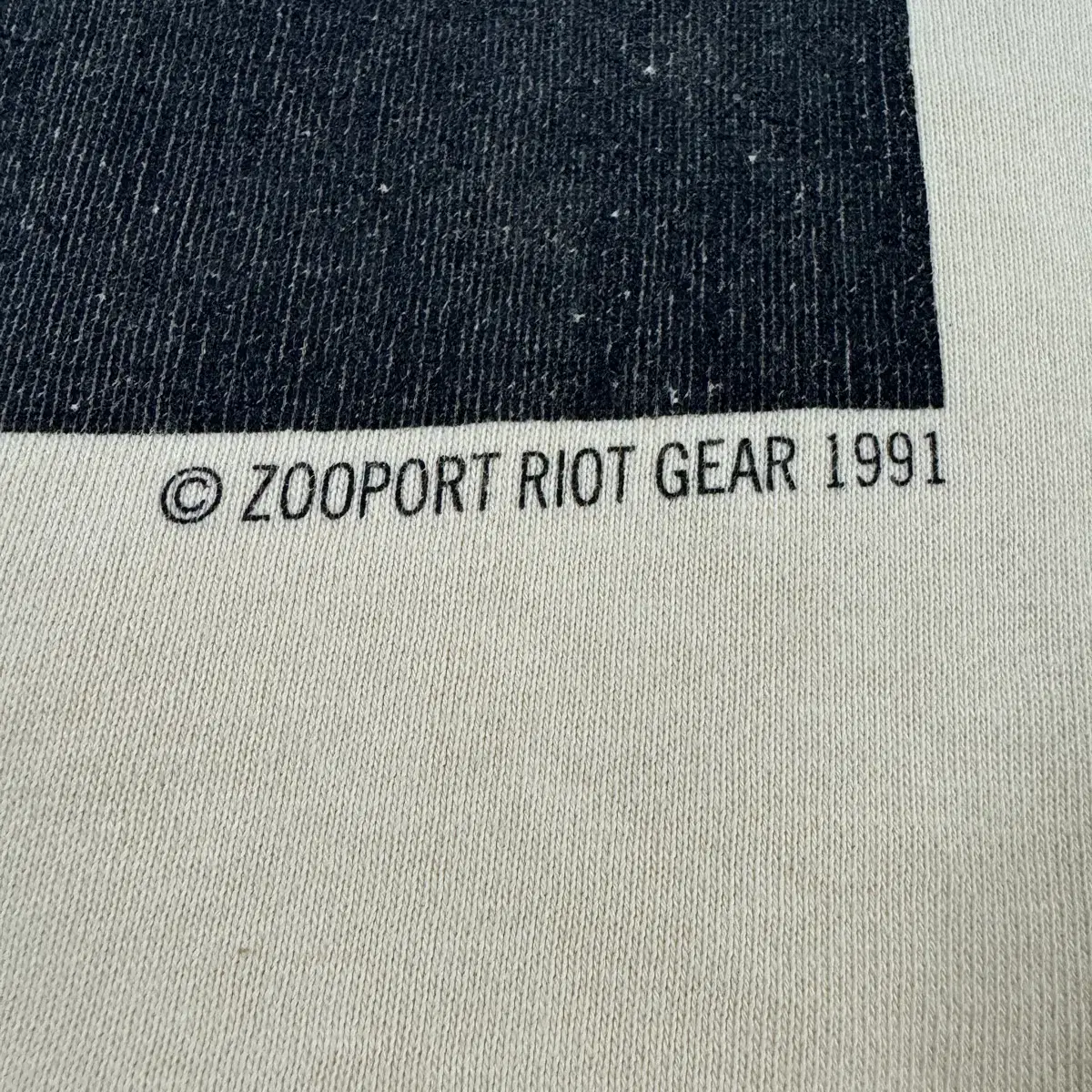 90s 찰리맨슨 Zooport Riot Gear 스웻셔츠