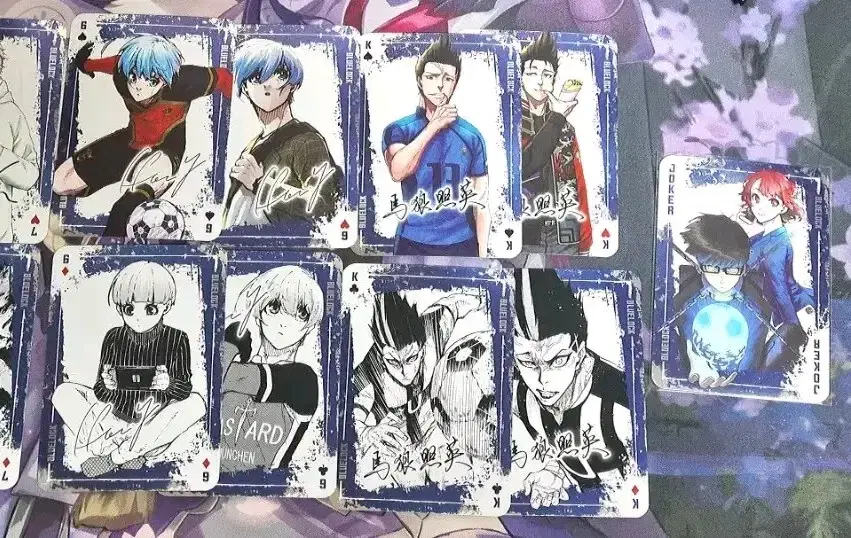 Sells BLUELOCK playing cards buncheol Hiori baro Joker