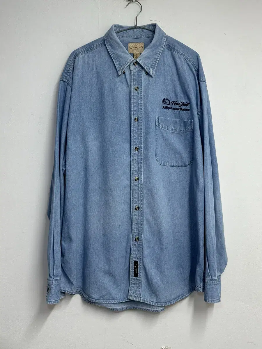 Port Authority Old School Denim Shirt Young Men's