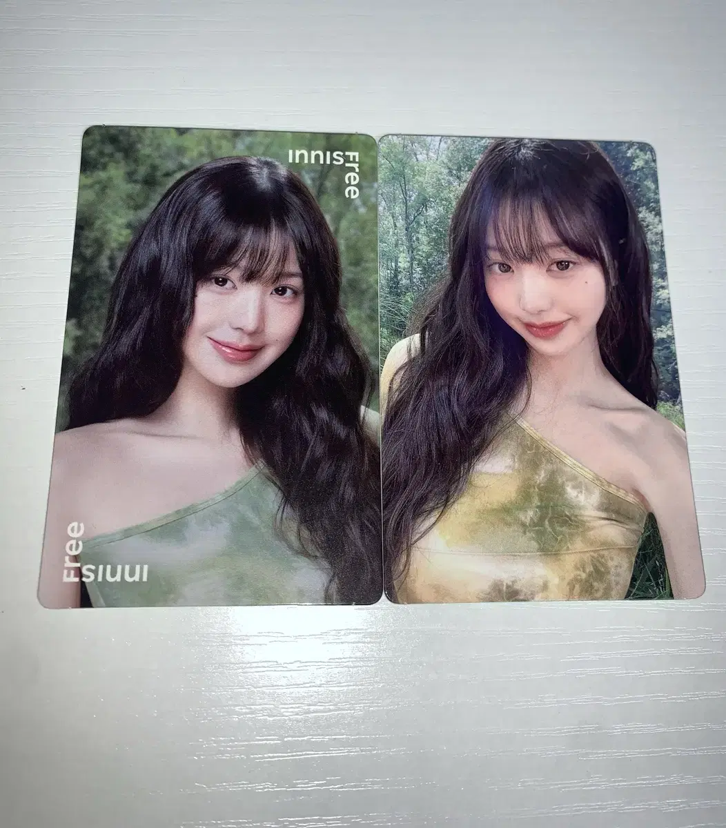 Jang Wonyoung Innisfree Photocard