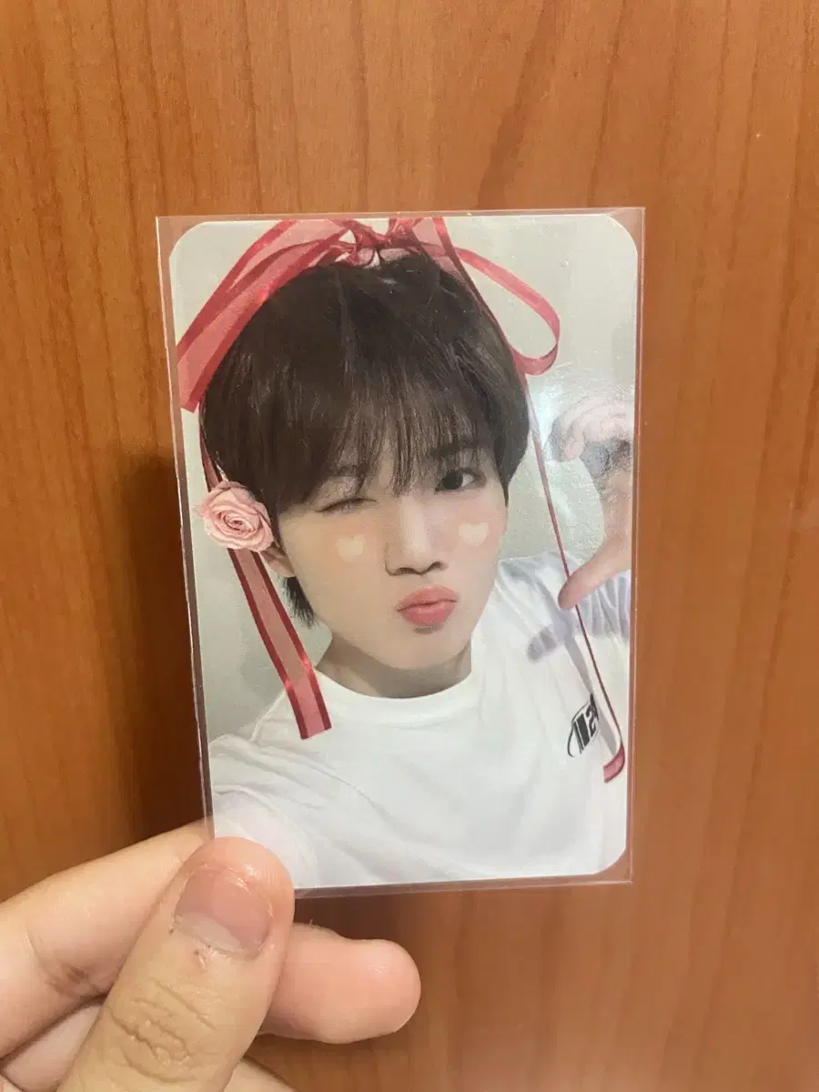 Treasure junkyu The Modern FurnaceTreasure pre-order benefit Photocard