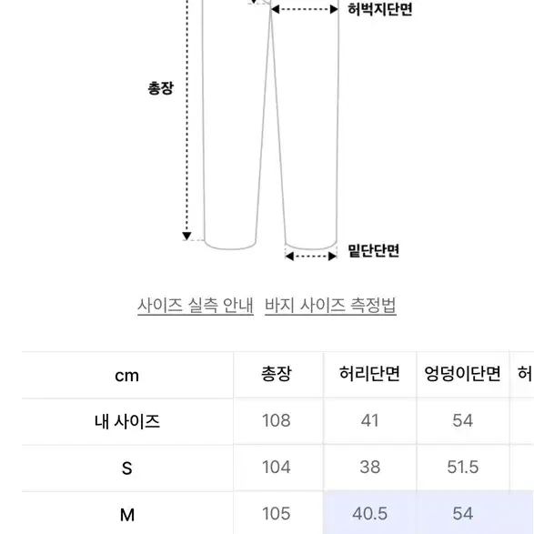 포트너스 투턱 와이드 블랙 진 [M]