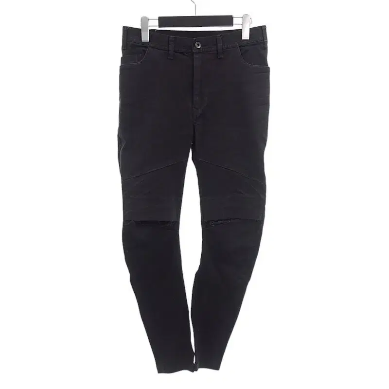 JULIUS 17SS Arced Indirect Denim Trousers Julius