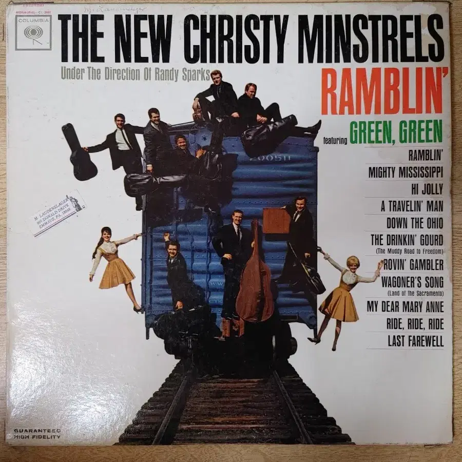 NEW CHRISTY MINSTRELS 음반 r (LP 턴테이블 오디오