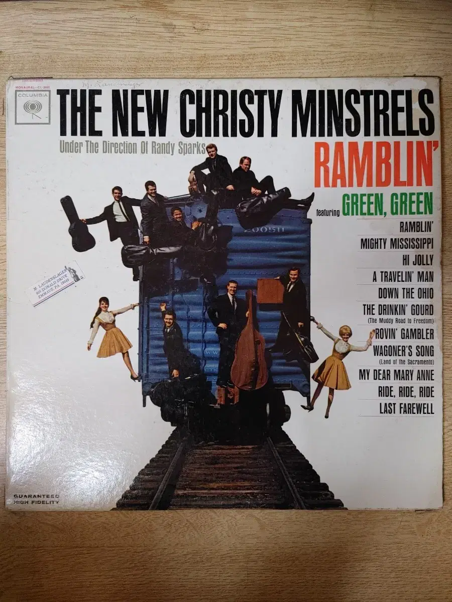 NEW CHRISTY MINSTRELS 음반 r (LP 턴테이블 오디오