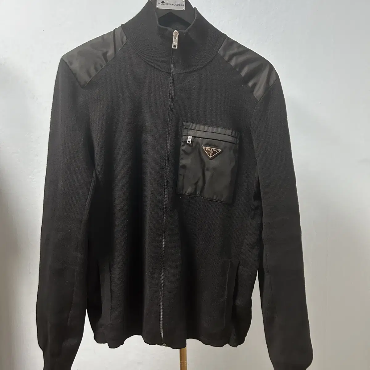 [50] Prada zip-up jacket