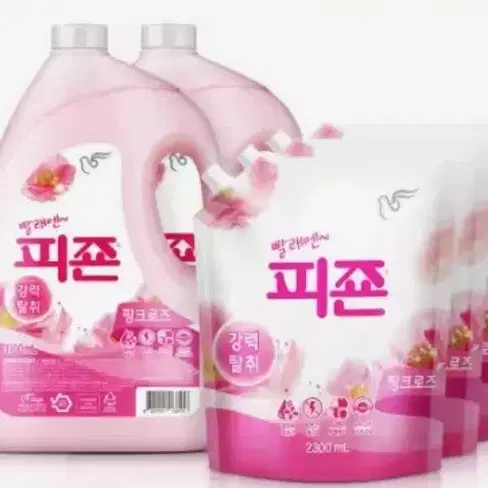 [무료배송] 피죤 섬유유연제 3100ml 2개 + 2300ml 3개