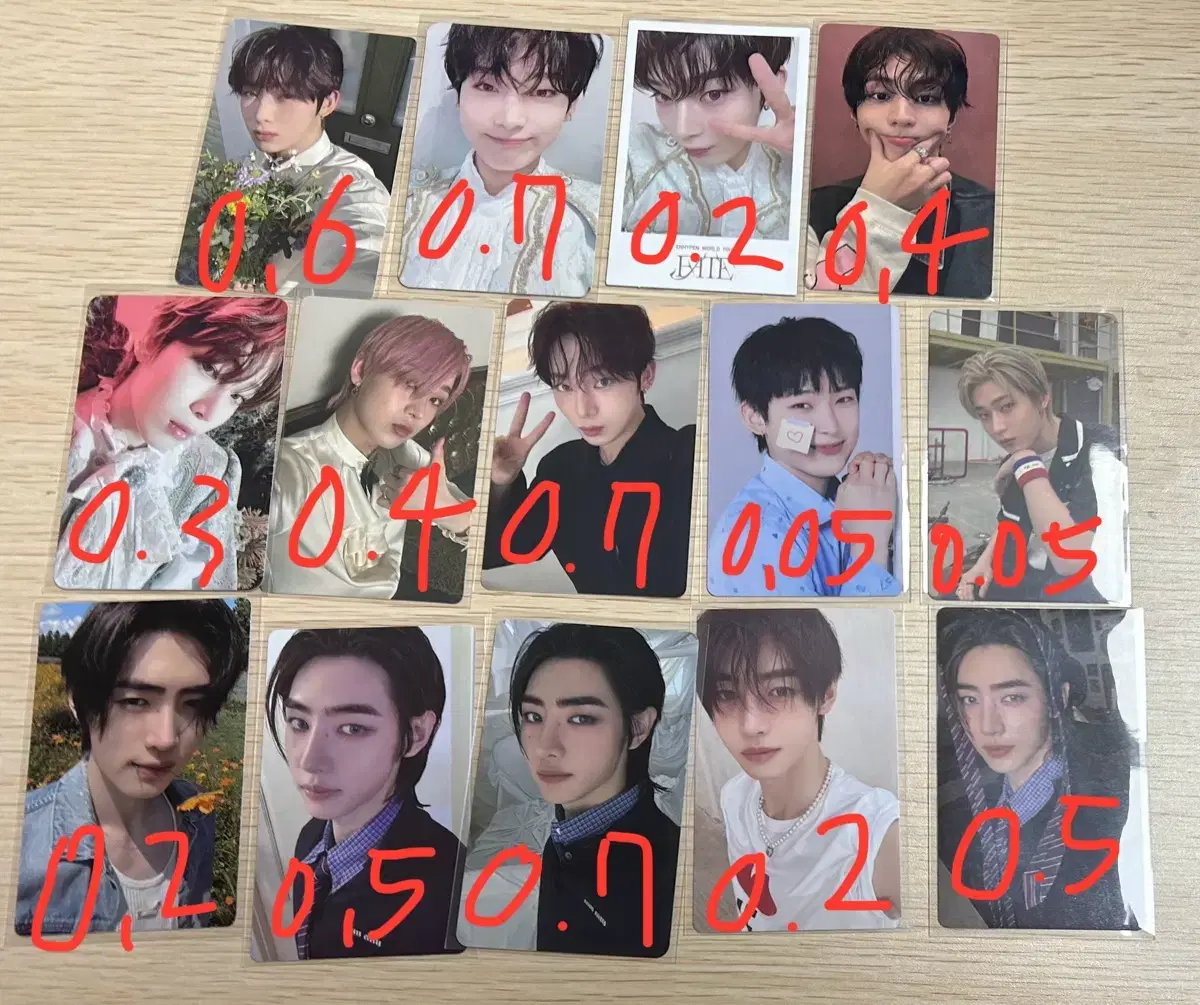 N-Hyphen photocard wts kim sunwoo yang jungwon park sunghoon Sales