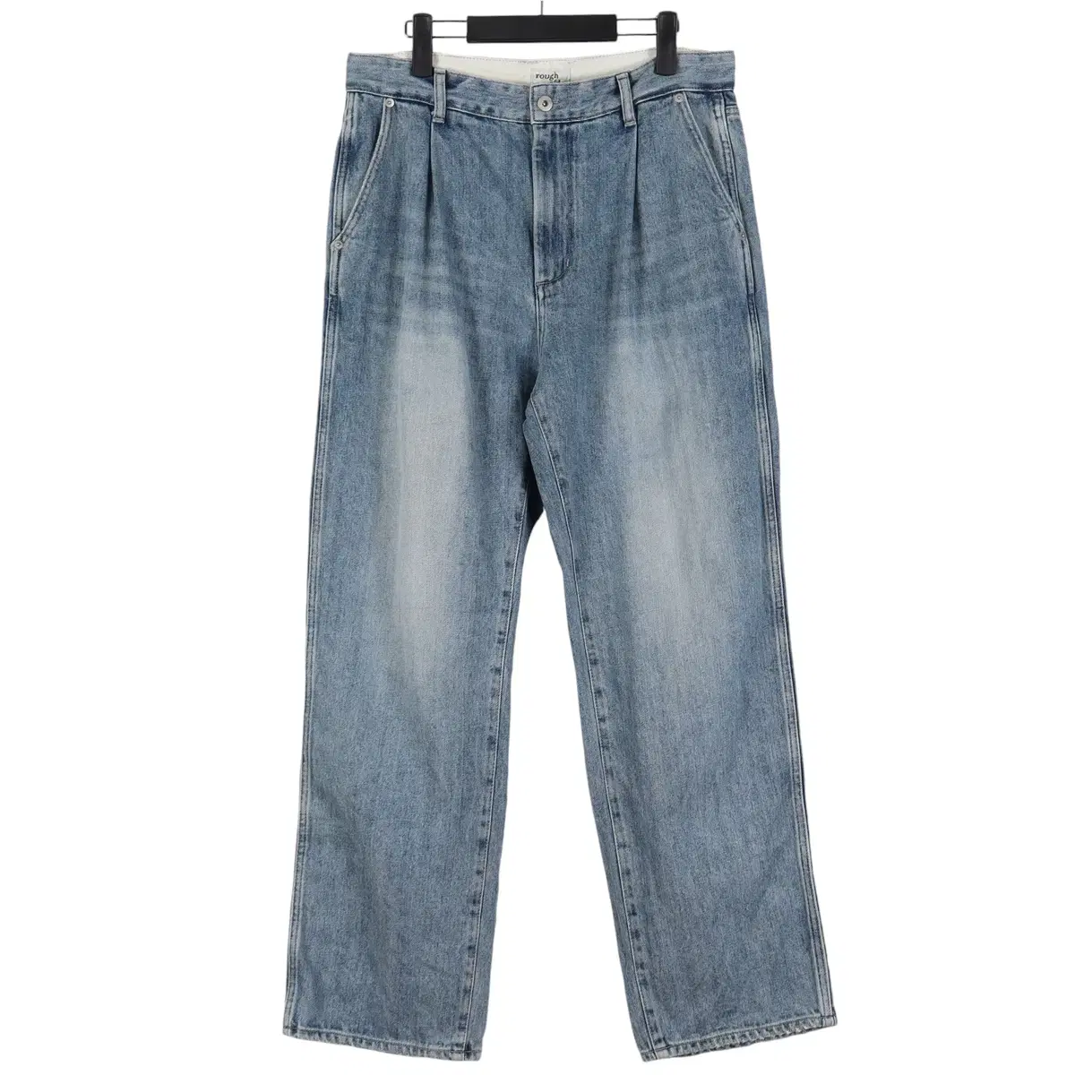 ROUGH SIDE Draped Denim Pants 2