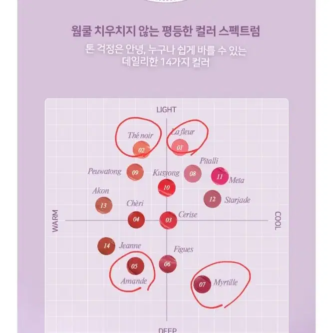 포렌코즈 비쥬 벨벳 틴트