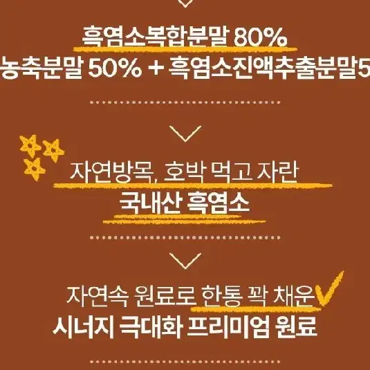 흑마늘+블랙마카+흑염소 진액 정(70정)